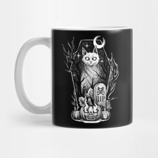 kitty ghost Mug